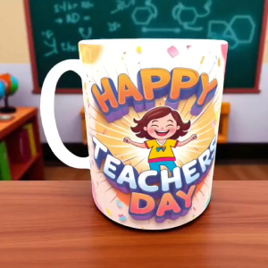 PRINTBLESS Happy Teachers Day Mug with Box 11oz