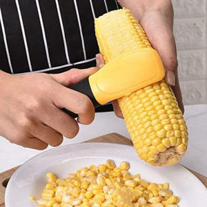 Good Grips Corn Peeler Corn Stripper Knife Kitchen Corn Cob Remover Serrated Vertical Blade Remover