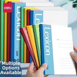 deli | Thick Soft Cover Notebook for Office Business and Students