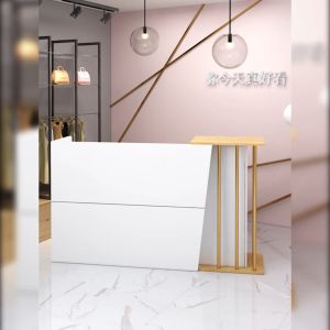 โต๊ะแคชเชียร์ โต๊ะเค้าเตอร์ประชาสัมพันธ์ เคาน์เตอร์ เคาน์เตอร์รับส่งพัสดุ เคาน์เตอร์คิดเงิน ร้านขายร้านเสริมสวย โต๊ะเค้าเตอร์ Counter เคาน์เตอร์รับเงิน โต๊ะเคาน์เตอร์รับเงิน - Lazada