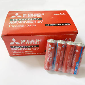 Hộp 40 Viên Pin AA Mitsubishi Electric Tiểu R6P/4SNBC 1.5V Chính Hãng - thiết bị điều khiển chuột máy tính