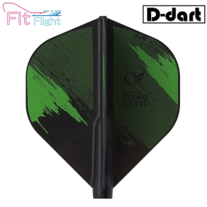 COSMO FIT FLIGHT - BRUSH STROKE STANDARD NORMAL HARD FIT FLIGHTS 3PCS/PACK (SAYAP ARROW)