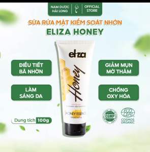 Sữa rửa mặt Eliza Honey chiết xuất mật ong kiểm soát nhờn se khít lỗ chân lông Bạch Liên 100gr
