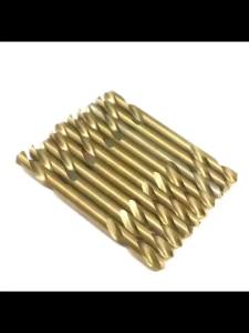 HSS Double-headed Twist Drill Bit Auger Bits for Metal Stainless Steel Iron Wood Drilling Power Tool 3.0-6.0mm Drill Bit