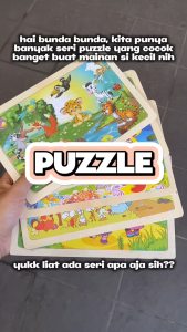 Maianan anak Puzzle Kayu Jigsaw isi 24pcs