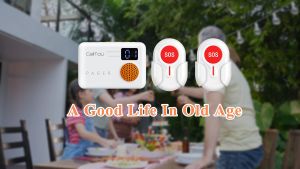 <1-3 days shipping> Calltou Wireless Nursing Pager Digital Display Emergency Call 1000FT for Elderly/Patients CC28