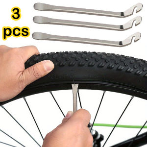 3pcs Bike Tire Levers Tube Remover Tool Metal MTB Road Bike Wheel Repair Tools Bicycle Tire Opener Crow Bar Outdoor Cycling Tool