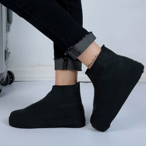 Rain Boot Covers Waterproof Shoe Cover Latex Non-Slip Rain Boot Overshoes for Men and Women