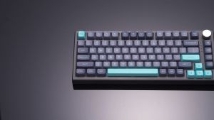 VGN N75 Pro & V87 Tri-Mode Hot-Swappable Mechanical Wireless Gaming Keyboard - Strawberry Pudding / Steam Wave Pro Switches