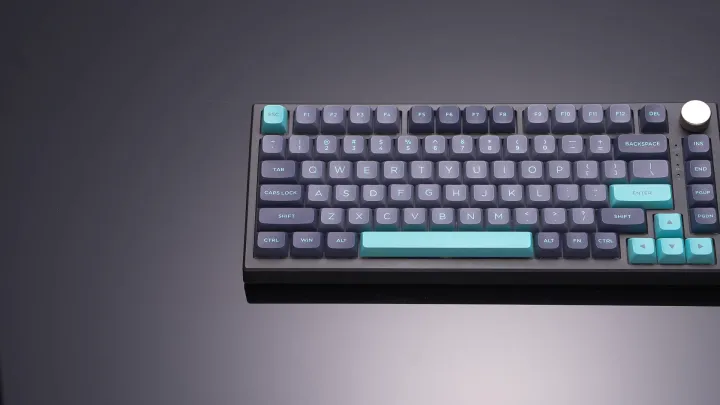 VGN N75 Pro & V87 Tri-Mode Hot-Swappable Mechanical Wireless Gaming Keyboard - Strawberry Pudding / Steam Wave Pro Switches