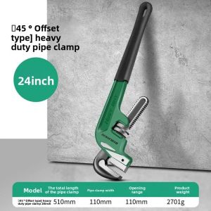 BAOLIAN | Kìm Cắt Ống Điện Lực Nặng Cỡ 8-24 Inch Góc Nghiêng 45 Độ Thép Carbon Cao Nhôm Miệng Mở Rộng Có Thể Điều Chỉnh Dùng Cho Công Việc Kim Loại