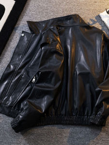 LIIEN NOOS | American Style Loose Leather Jacket
