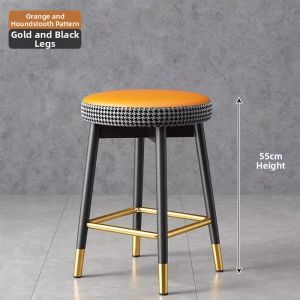 MLZH | Luxury Bar Stool Chair Home Use