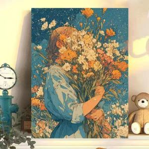 Kayou | Acrylic Paint By Numbers Love Series Painting By Numbers on Canvas Coloring By Number for Adults Paint Digital Art