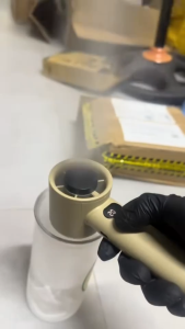 Quạt cầm tay mini nhỏ gọn pin sạc tích điện có thể sạc lại quạt tích điện du lịch dã ngoại cánh phản lực gió mạnh 120