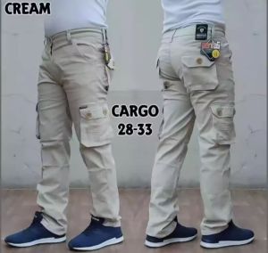 celana cargo panjang pria celana chinos panjang cargo celana outdoor celana hiking gunung bahan katun tebal adem trasher