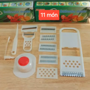 Bộ bào 11 món đa năng chuyên bào sợi bào vỏ bào lác mỏng rau củ quả