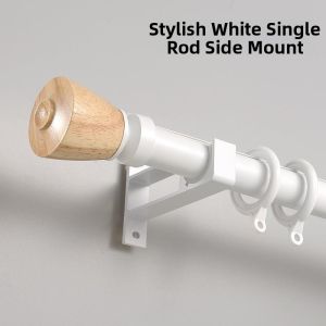YYBAIO | Reinforced Solid Wood New Chinese Style Curtain Rod