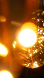 GUDANG BUNGA - BOHLAM TEMBAGA LED HIAS STRING LIGHT CHERRY BALL FAIRY WARM WHITE OUTDOOR DEKORASI CAFE PESTA PERNIKAHAN IMPORT BERKUALITAS DOP LAMPU KAWAT BOLA