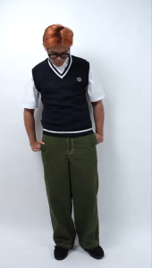 NRDN Clothing Sweater CLOVER VEST KNITWEAR BLACK