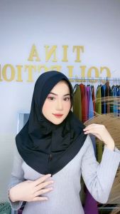 HIJAB INSTAN SPORT JERSEY SPANDEKS / HIJAB PED FRIENDLY - SIZE S