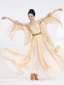 FULLBELIEF | Trang Phục Múa Đẹp Phong Cách Trung Quốc Áo Sweater Rộng