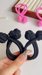 Ikat Rambut Tali Ponytail Aksesoris Karet Rambut Tebal Wanita/Ikat Rambut Karet Elastis