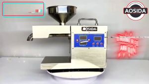 Máy ép dầu thực vật AOSIDA Thương hiệu Anh Quốc B03S Công suất lên tới 820W Năng suất ép 4-6 kg/giờ - Bảo Hành 12 Tháng