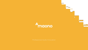 MAONO AME2 Paket Microphone PD400X with BA91 Arm dan MH601 for Podcast Live Stream Gaming Recording