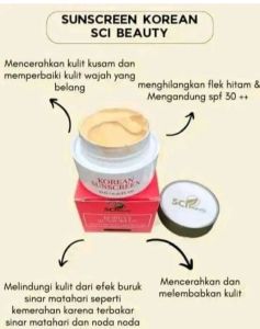 Korean Sunscreen SCI Berbie Beauty original BPOM