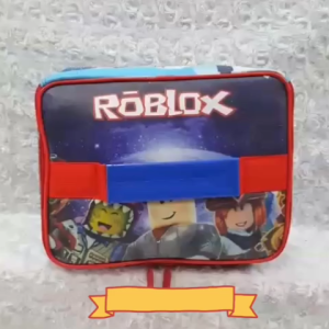Tas Makan Roblox Kotak / Tas Kotak Makan Roblox Anak Laki-Laki / Lunch Bag Roblox Boy / Tas Bekal Anak Sekolah