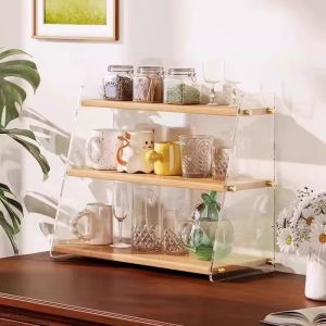 Multi-scene Storage and Display Shelf for Cosmetics