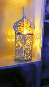 BISA COD LED LAMPU LENTERA LILIN KAMAR DEKORASI RUANGAN KUBAH MASJID ELEGANT MEWAH