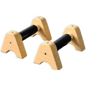 REXUELONG | Wooden Push-up Stand Training Aid