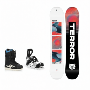 TERROR | Universal Ski Board Equipment Set Easy On Binding