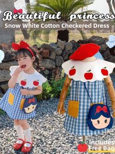 Summer Plaid Sleeveless Dress