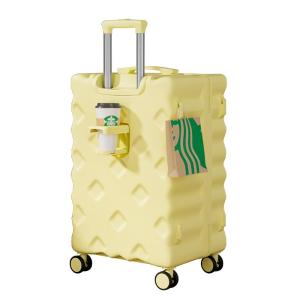 MIMANI | กระเป๋าเดินทาง ABS+PC ขนาด 20 นิ้ว สำหรับผู้หญิง ความจุขนาดเล็ก น้ำหนักเบา ทนทาน กระเป๋าเดินทางแบบมีรหัสล็อค