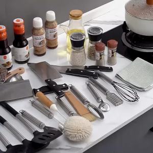 Thickened 304 Stainless Steel Kitchen Storage Rack