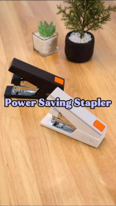 Power Saving Stapler Black White Two Models High Performance Office Strong Metal Stapler Max 50 sheets