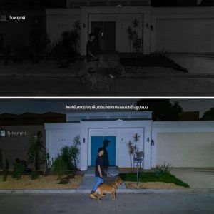 กล้องสีดำ 8MP พร้อมซูม 5 เท่า WIFI 2.4G และฟังก์ชันการเฝ้าระวังวิดีโอ รองรับการสนทนาแบบสองทางด้วย