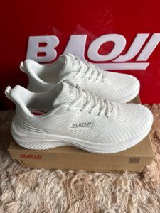Baojiรองเท้าผ้าใบผู้ชายแบบผูกเชือกแบรนด์บาโอจิ(Baoji)แท้100%🌸รุ่นBJM722สีขาว🌸สีครีม🌸สีดำ41-45ราคา690฿(1290฿)เกรดพรีเมี่ยมเบาสุดๆแท้100%
