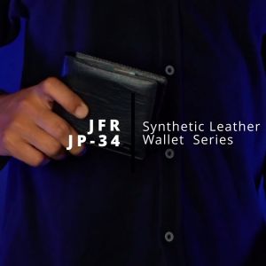 JFR George Wallet - Dompet Pria Bahan Kulit PU Premium JP34