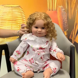 Búp Bê Tái Sinh Thân Gòn Mềm Mại Trọc 60 cm = Maddie Reborn Silicon Vinyl Doll 24 inch PVN5119