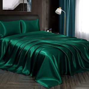 🔥MÃ XANH LÁ🔥Chăn Ga Gối Phi Lụa Cao Cấp Mềm Mướt Mịn Vải Phi Lụa Hàng Loại 1 Nằm Mát Bền Đẹp Sang Trọng Ảnh Chụp Thực Tế _ Nemtot Bedding