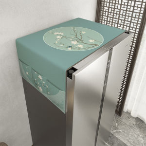 Tấm Lót Bảo Vệ Tủ Lạnh Kiểu Trung Quốc Mới Chống Bụi Chống Thấm Nước Đơn Và Đôi Phù Hợp Cho Tủ Lạnh Haier Và Midea