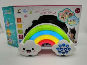 Talking rainbow Touch me I can sing 3 lullaby battery operated