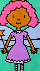 Thiên thần có cánh Angels - Set 20 Tờ Tranh Tô Màu A4 A5 Dành Cho Màu Sáp Màu Chì - TRANH TÔ MÀU COLOR LAND