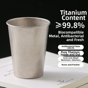 Titanium Antibacterial Cup