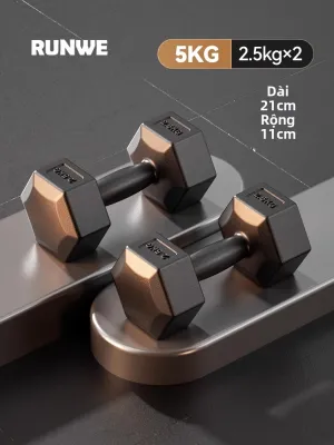 Runwe | Tạ Dumbbells 10kg cho Nam và Nữ