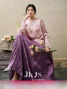 JK&JS | Áo Sơ Mi Acetate Thiết Kế Độc Đáo Dành Cho Phụ Nữ